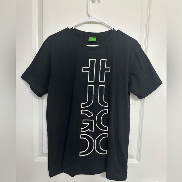 Hugo Boss Other - Hugo Boss Men’s Graphic Logo Black T-Shirt Size XL